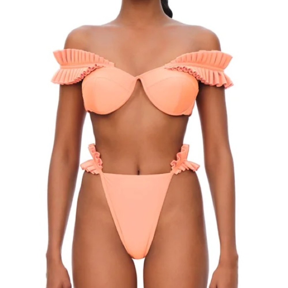 Andrea Iyamah MULAN BIKINI - PEACH
